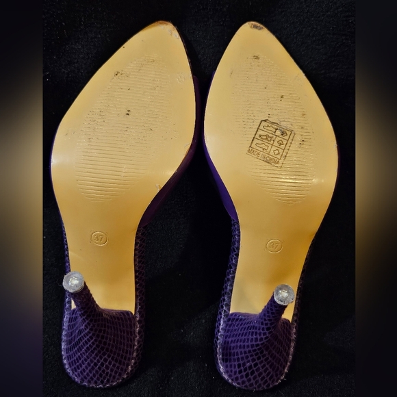 Elegant Purple Women's Heels - Picture 7 of 7
